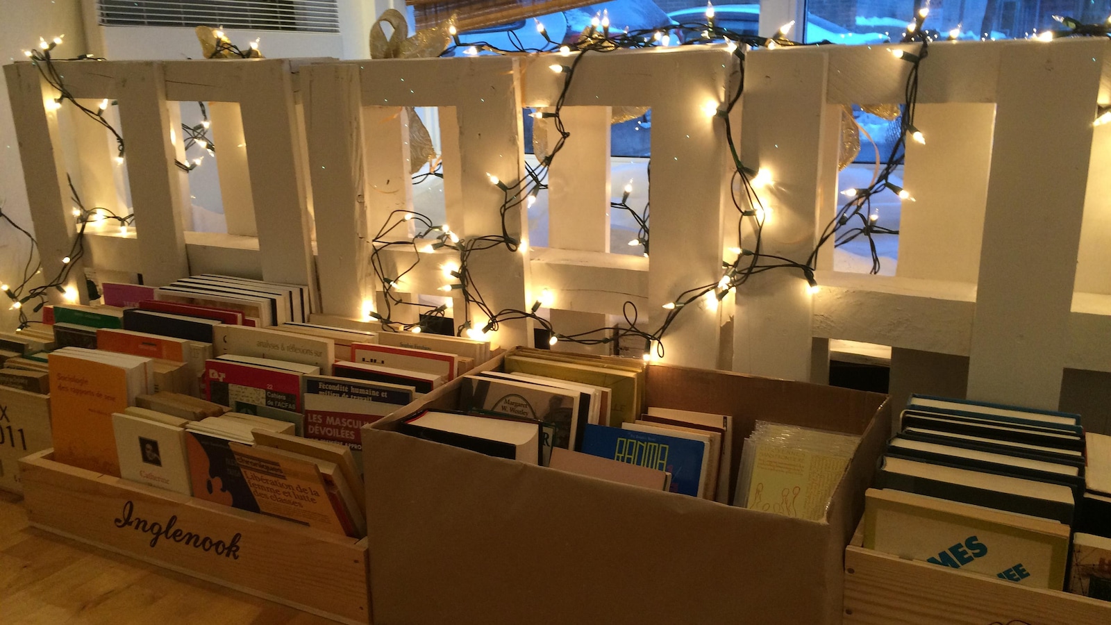 Les boîtes des livres en solde Les boîtes des livres en solde