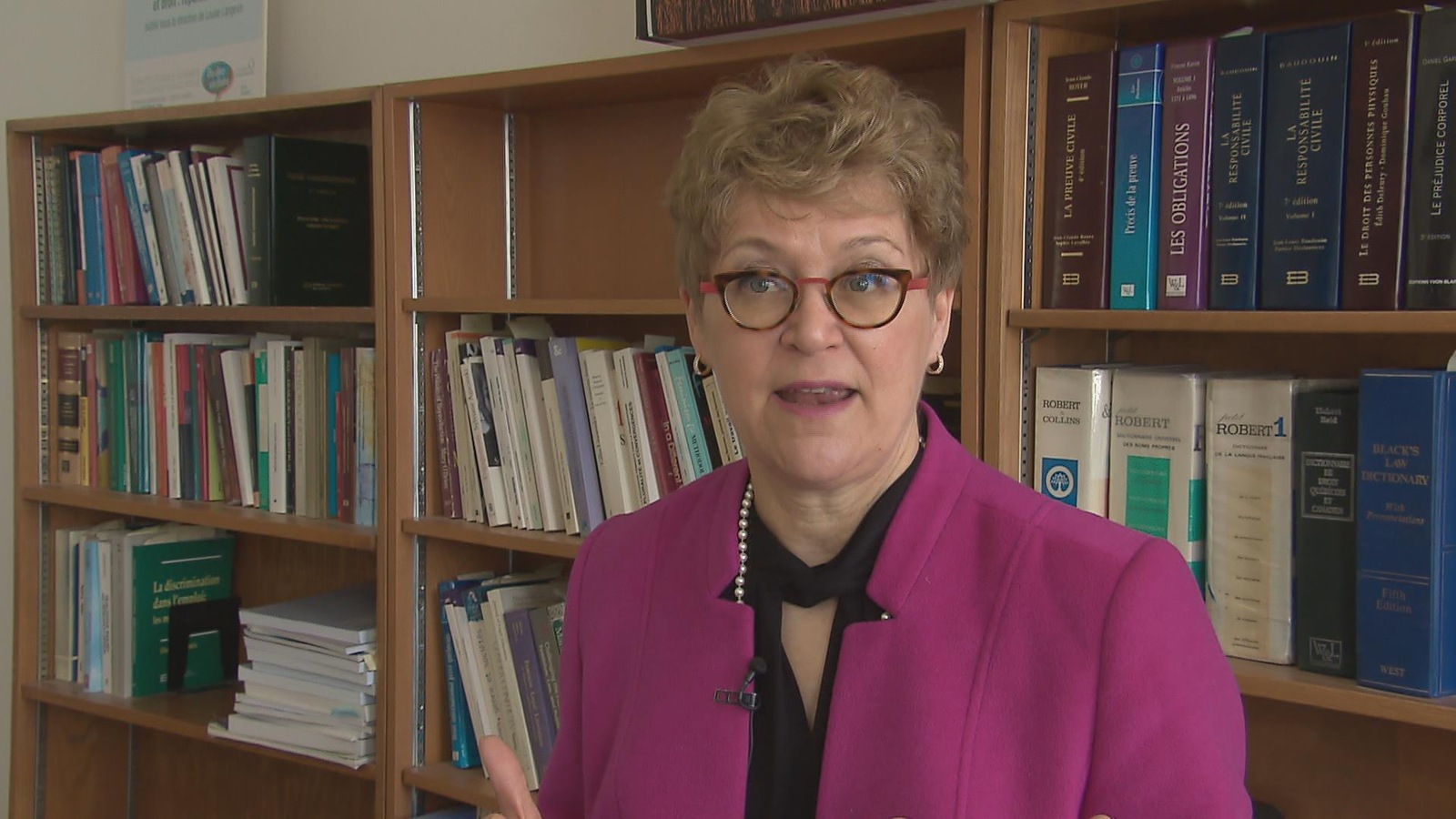 Louise Langevin, de la faculté de droit de l’Université Laval Louise Langevin, de la faculté de droit de l’Université Laval