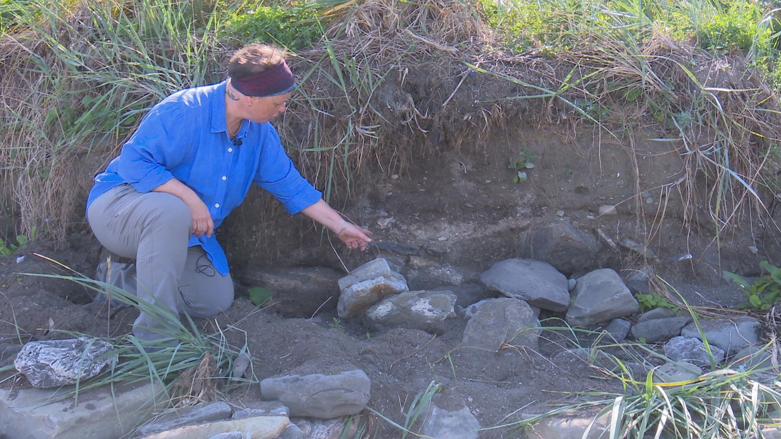 Les fouilles archéologiques ont permis de découvrir le dernier des murs du manoir des MacNider. Les fouilles archéologiques ont permis de découvrir le dernier des murs du manoir des MacNider.