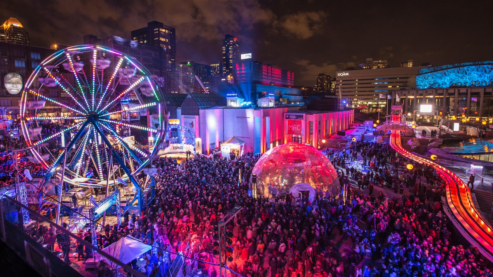 L'évènement Montréal en lumière L'évènement Montréal en lumière