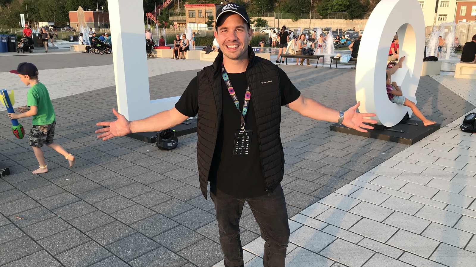 Nicolas Bégin, directeur de la danse aux Grands Feux Loto-Québec. Nicolas Bégin, directeur de la danse aux Grands Feux Loto-Québec.