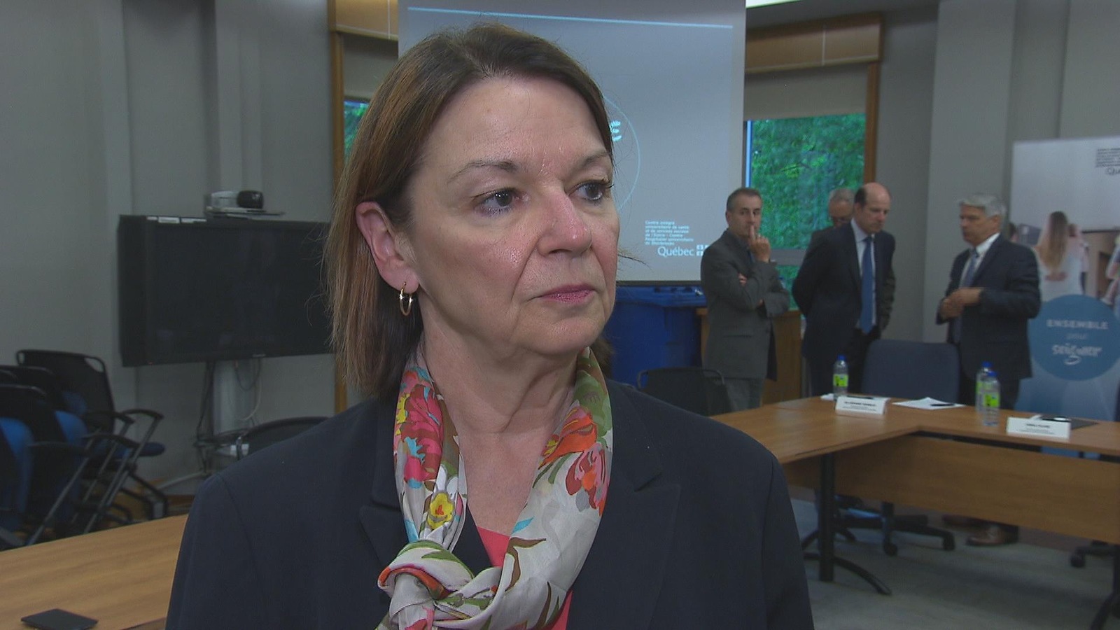 Patricia Gauthier, directrice générale du CIUSSS de l'Estrie-CHUS Patricia Gauthier, directrice générale du CIUSSS de l'Estrie-CHUS