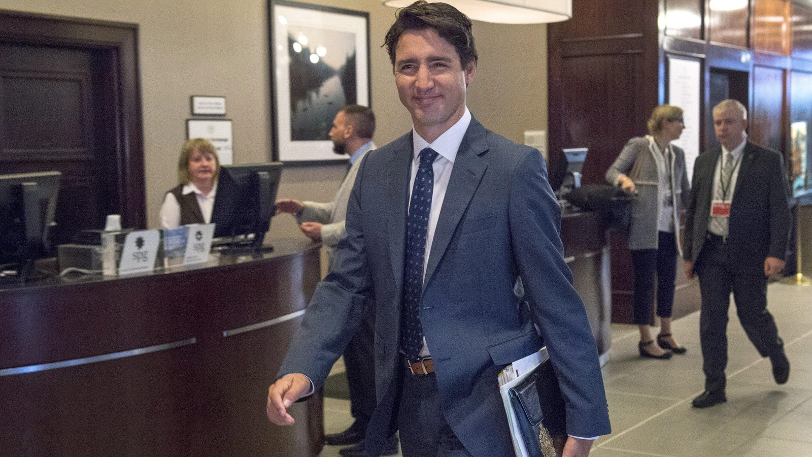 Le premier ministre Justin Trudeau Le premier ministre Justin Trudeau