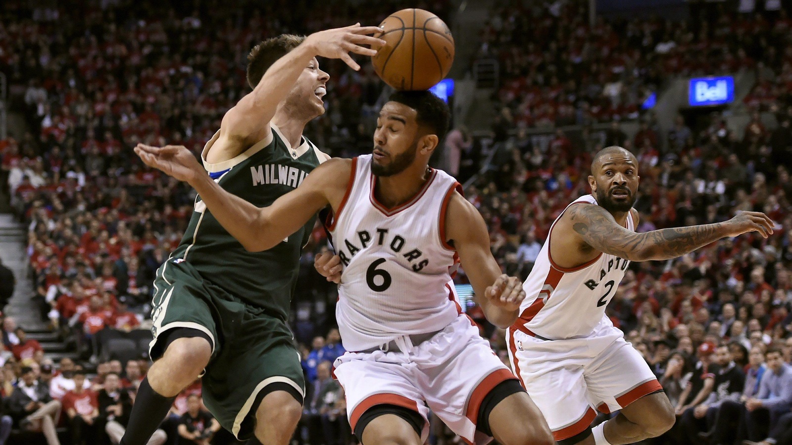 L’arrière Cory Joseph est le seul joueur canadien au sein des Raptors de Toronto. L’arrière Cory Joseph est le seul joueur canadien au sein des Raptors de Toronto.