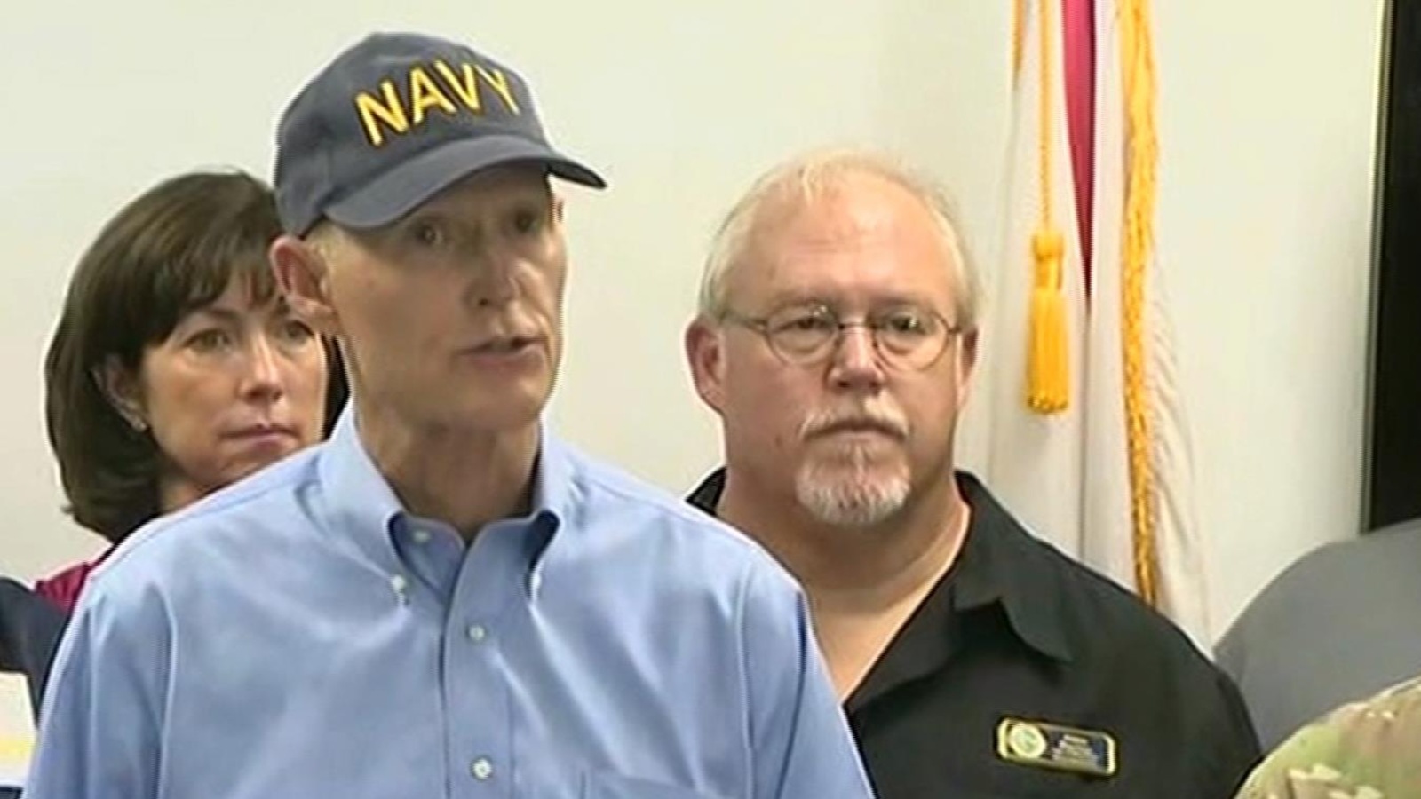 Le gouverneur de la Floride, Rick Scott Le gouverneur de la Floride, Rick Scott