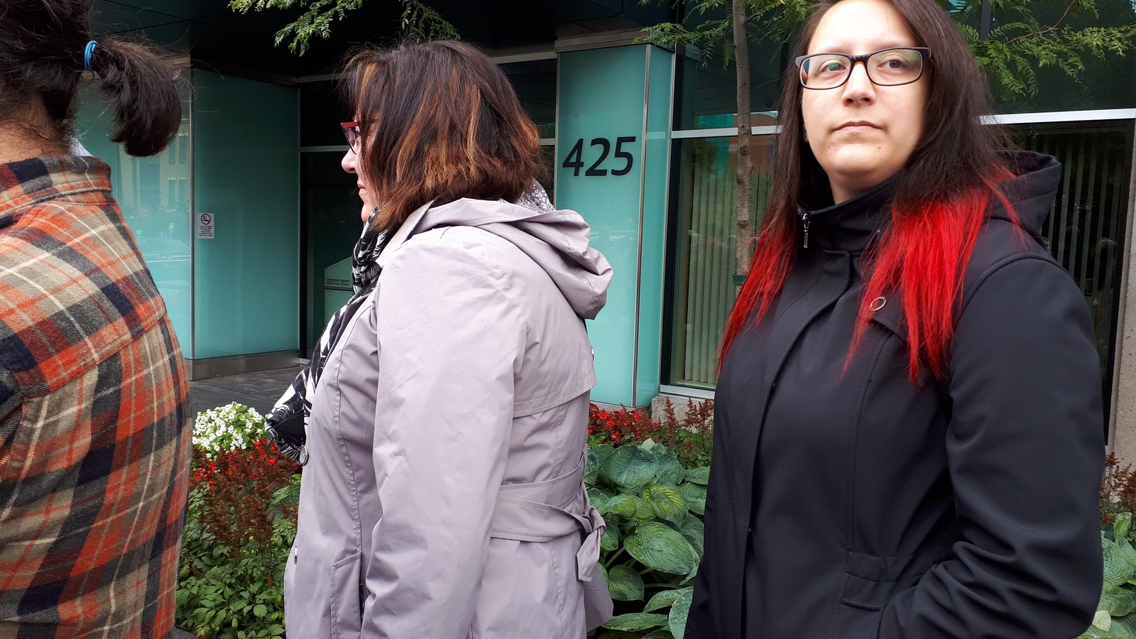 Roxane Blanchet, porte-parole pour la coalition régionale contre le projet de loi 70 Roxane Blanchet, porte-parole pour la coalition régionale contre le projet de loi 70