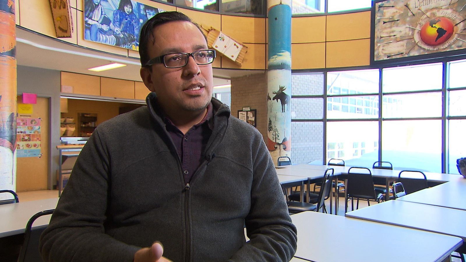 Sakay Ottawa, directeur de l'école Otapi Sakay Ottawa, directeur de l'école Otapi