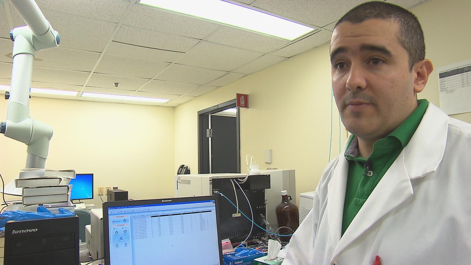 Sebastian Sanchez, finissant à la maîtrise en génie civil à l'Université de Sherbrooke et ingénieur en environnement Sebastian Sanchez, finissant à la maîtrise en génie civil à l'Université de Sherbrooke et ingénieur en environnement