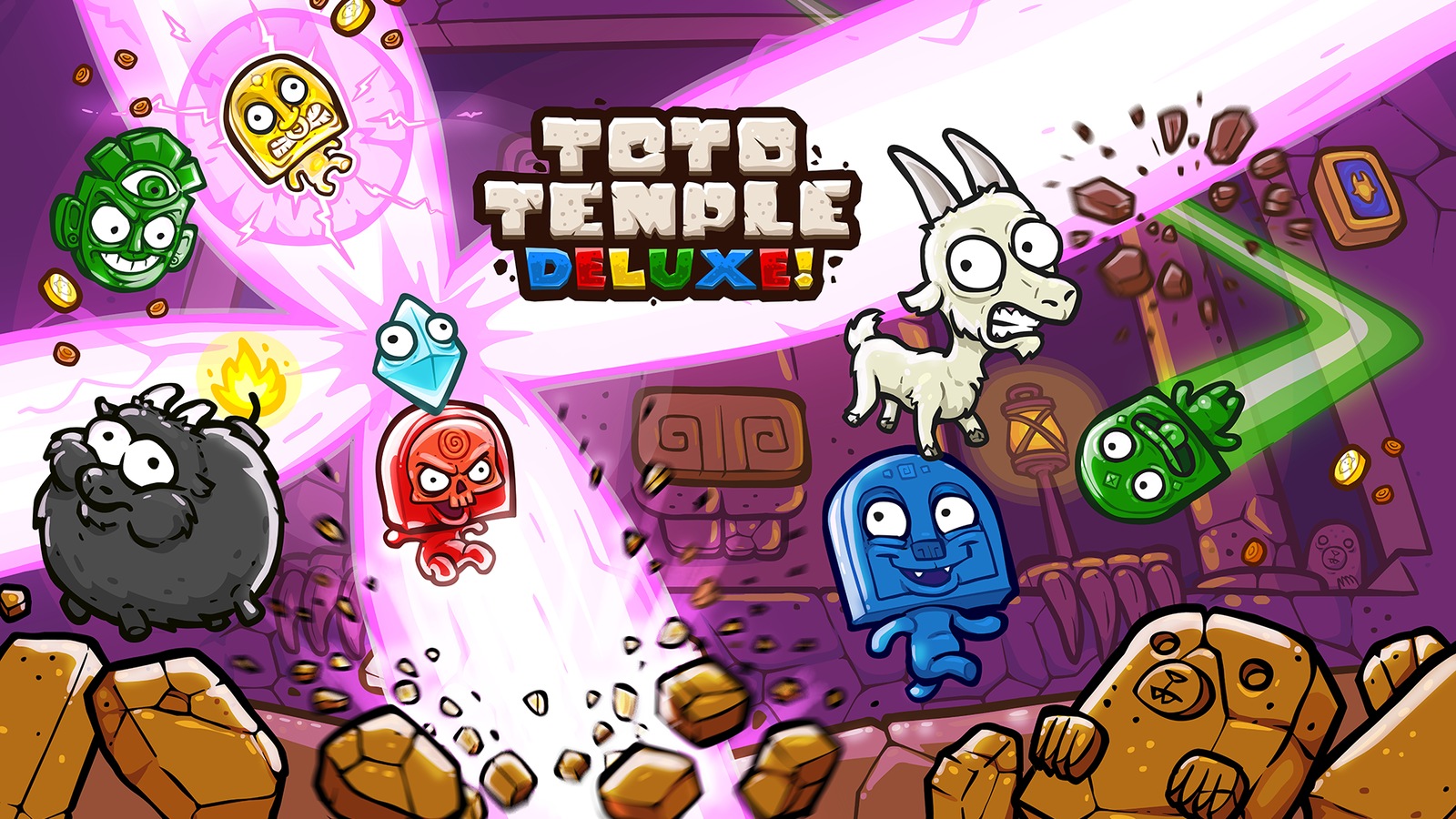 Image titre du jeu Toto Temple Deluxe du studio Juicy Beast Image titre du jeu Toto Temple Deluxe du studio Juicy Beast