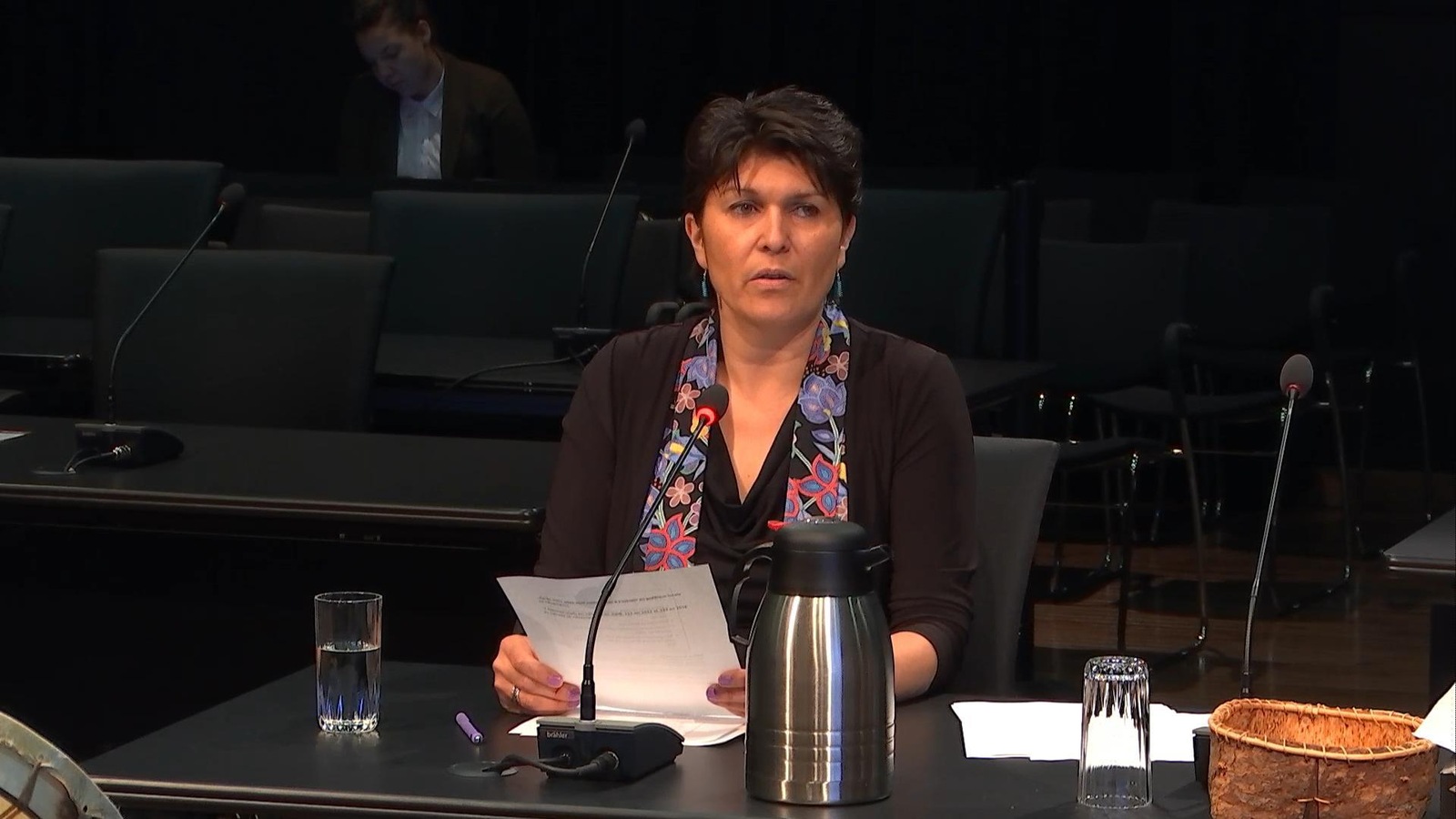 Suzy Basile, professeure à l’École des études autochtones de l’Université du Québec en Abitibi-Témiscamingue Suzy Basile, professeure à l’École des études autochtones de l’Université du Québec en Abitibi-Témiscamingue