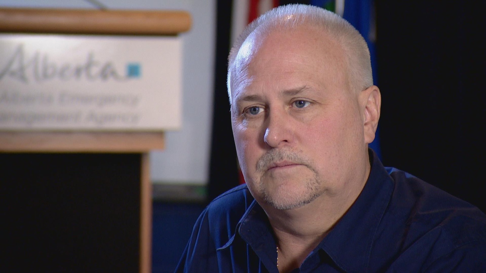 Tim Trytten, coordonnateur à l'Agence de gestion des urgences de l'Alberta (AEMA). Tim Trytten, coordonnateur à l'Agence de gestion des urgences de l'Alberta (AEMA).