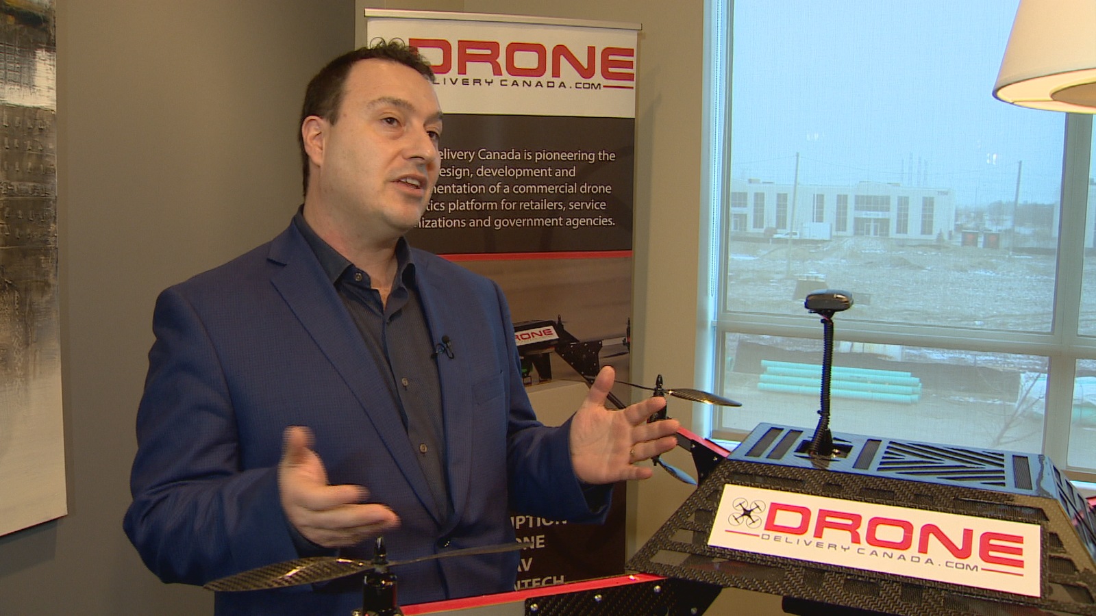 Tony Di Benedetto, PDG de Drone Delivery Canada Tony Di Benedetto, PDG de Drone Delivery Canada
