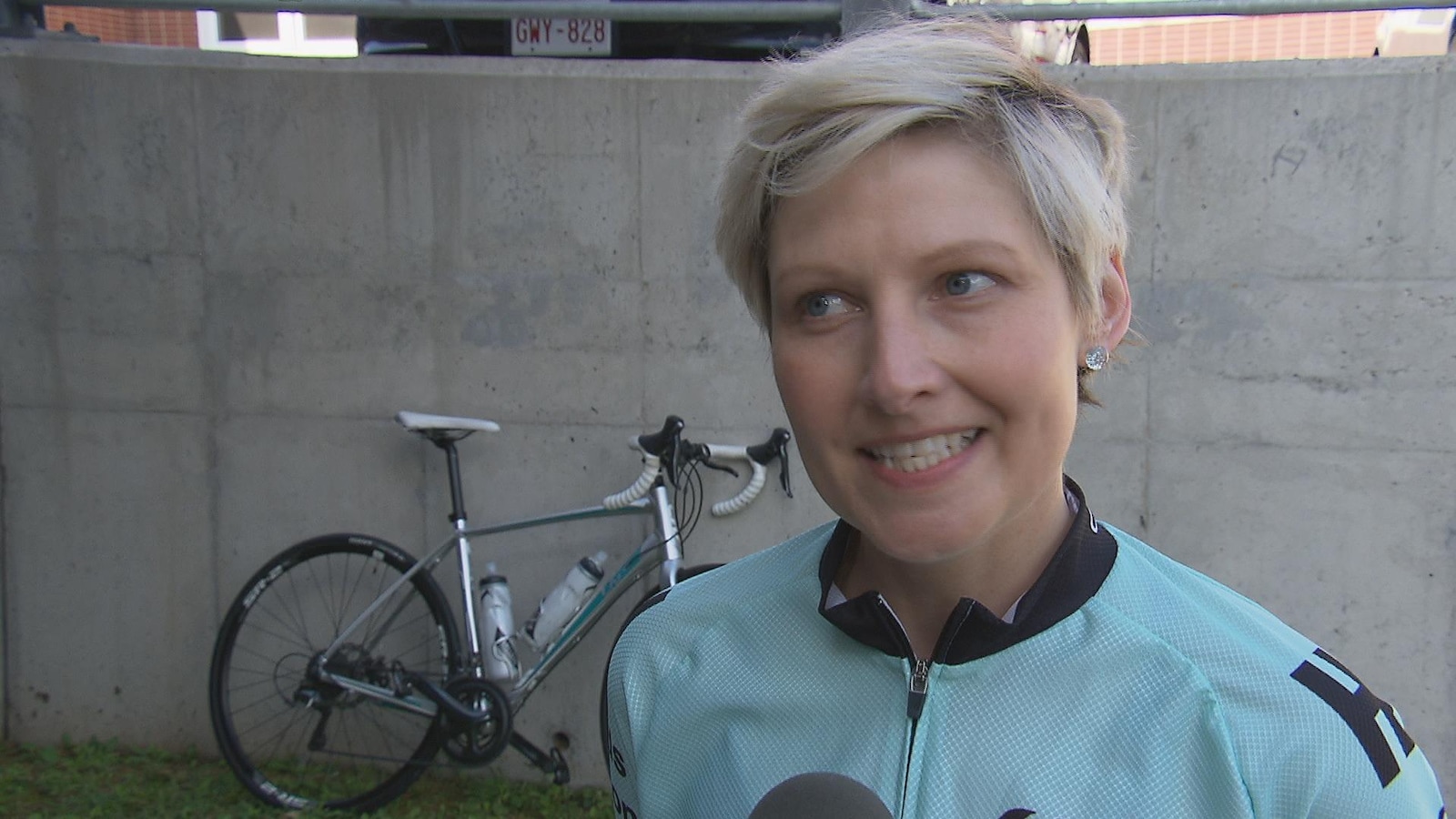 Gini Bourque, survivante du cancer du sein et participante Gini Bourque, survivante du cancer du sein et participante