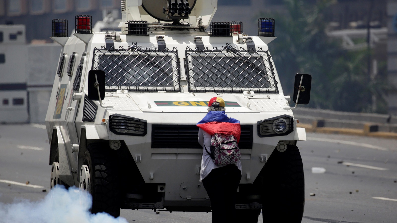Des manifestations monstres se sont encore tenues au Venezuela contre le gouvernement de Nicolas Maduro. Des manifestations monstres se sont encore tenues au Venezuela contre le gouvernement de Nicolas Maduro.