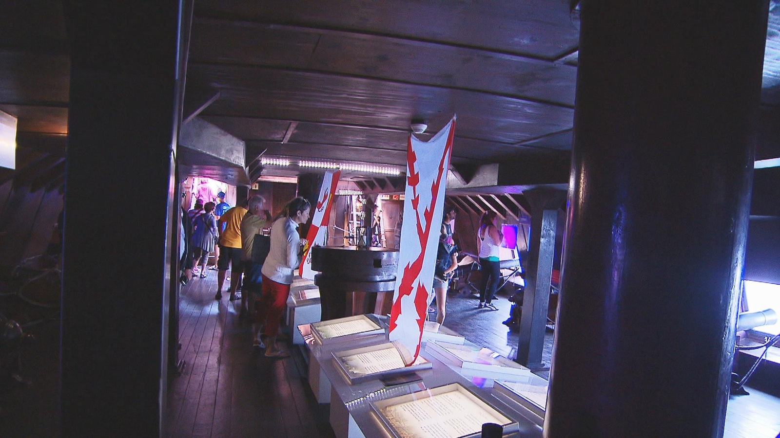 L'intérieur du El Galeon L'intérieur du El Galeon