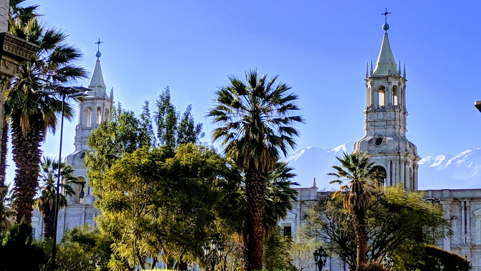 La ville d'Arequipa, au Pérou La ville d'Arequipa, au Pérou