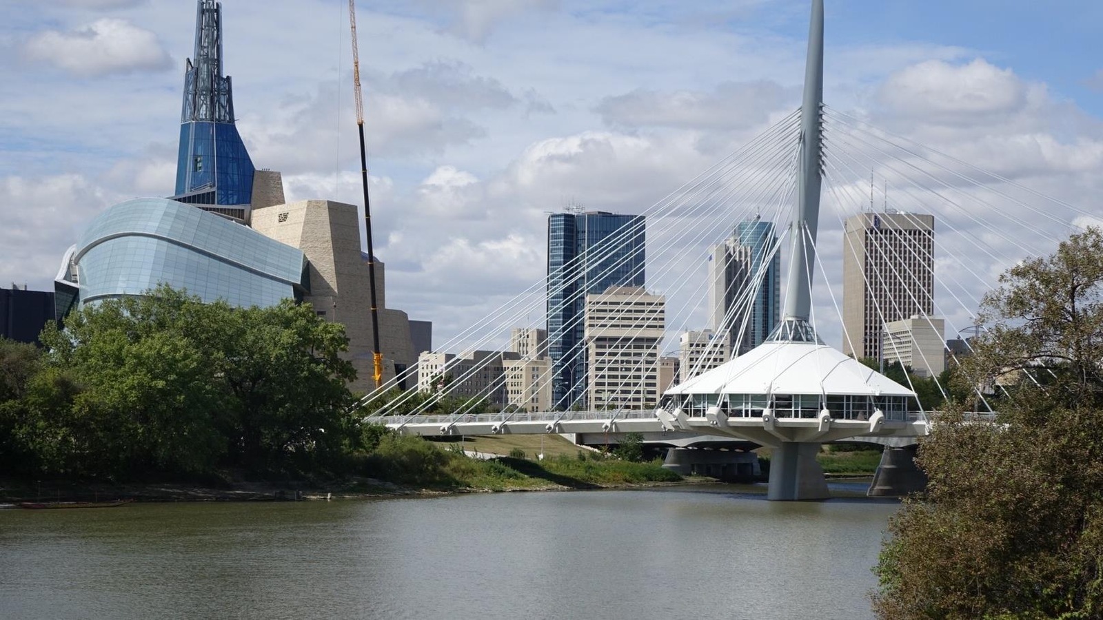 La ville de Winnipeg, au Manitoba. La ville de Winnipeg, au Manitoba.