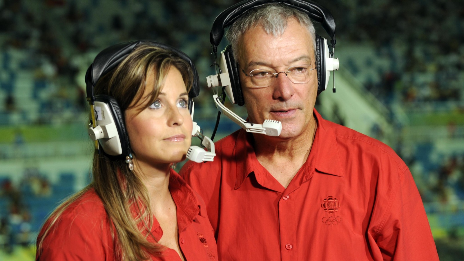 Annie Pelletier et René Pothier aux Jeux olympiques de Pékin, en 2008 Annie Pelletier et René Pothier aux Jeux olympiques de Pékin, en 2008