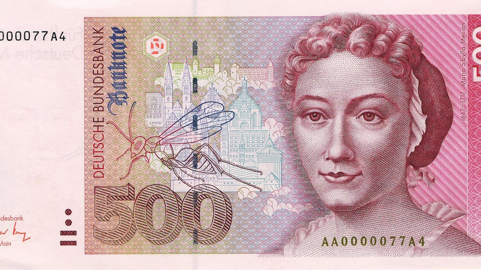 Un billet de 500 mark Un billet de 500 mark