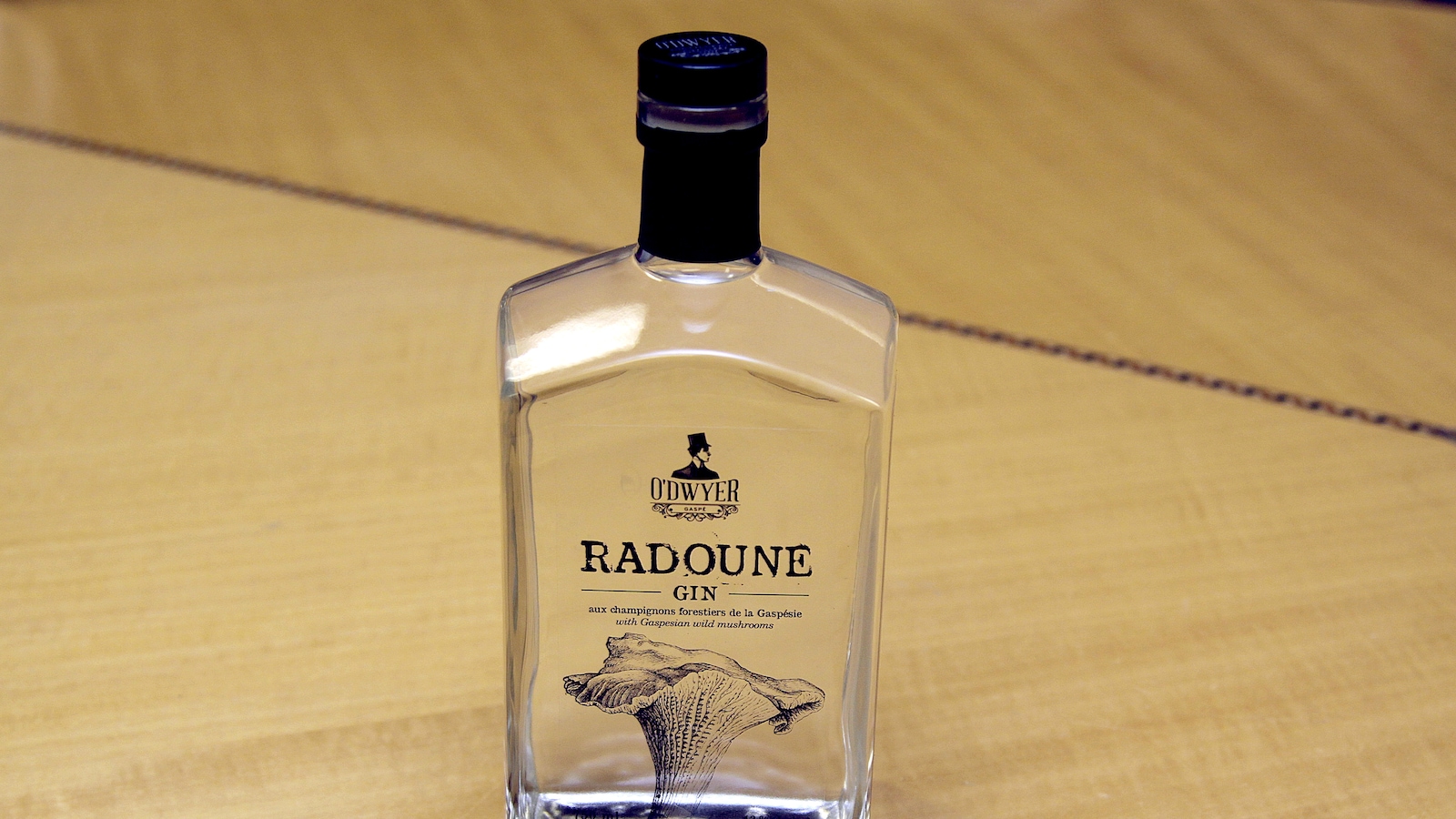 Radoune, le gin gaspésien aux champignons forestiers Radoune, le gin gaspésien aux champignons forestiers