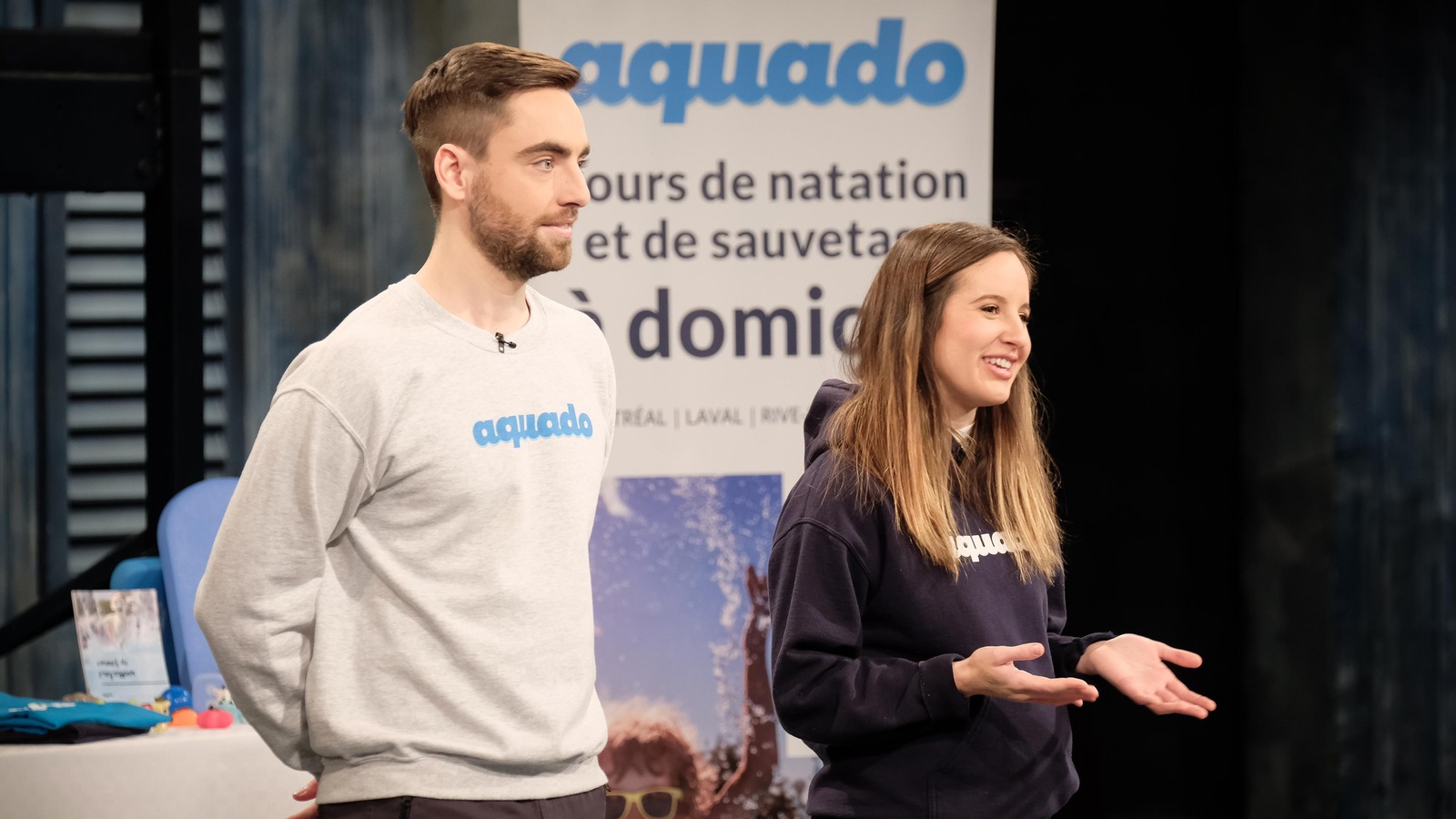 William Seminaro-Valois et Annie Desmarais. William Seminaro-Valois et Annie Desmarais.