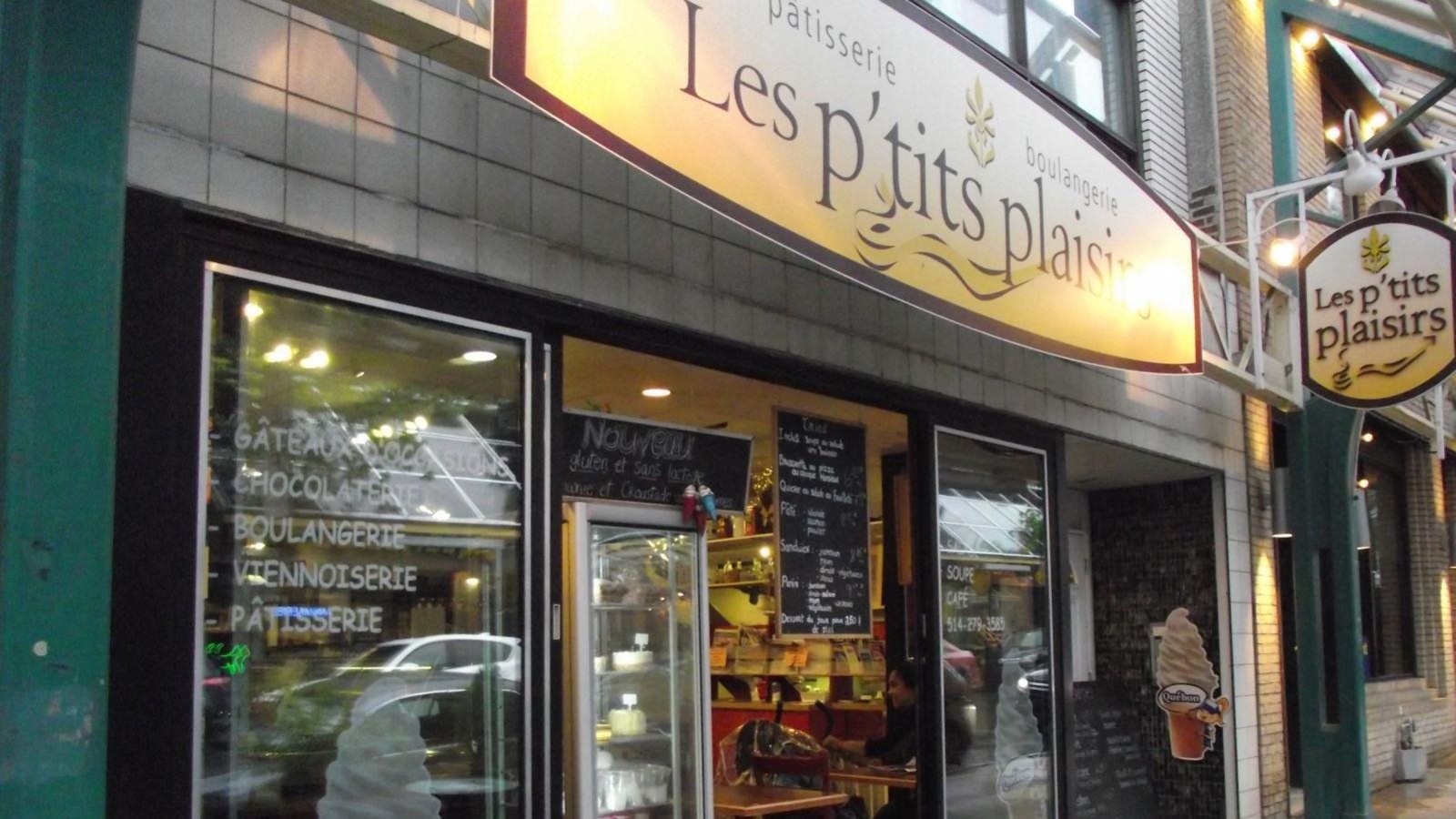 La boulangerie Les p'tis plaisirs. La boulangerie Les p'tis plaisirs.