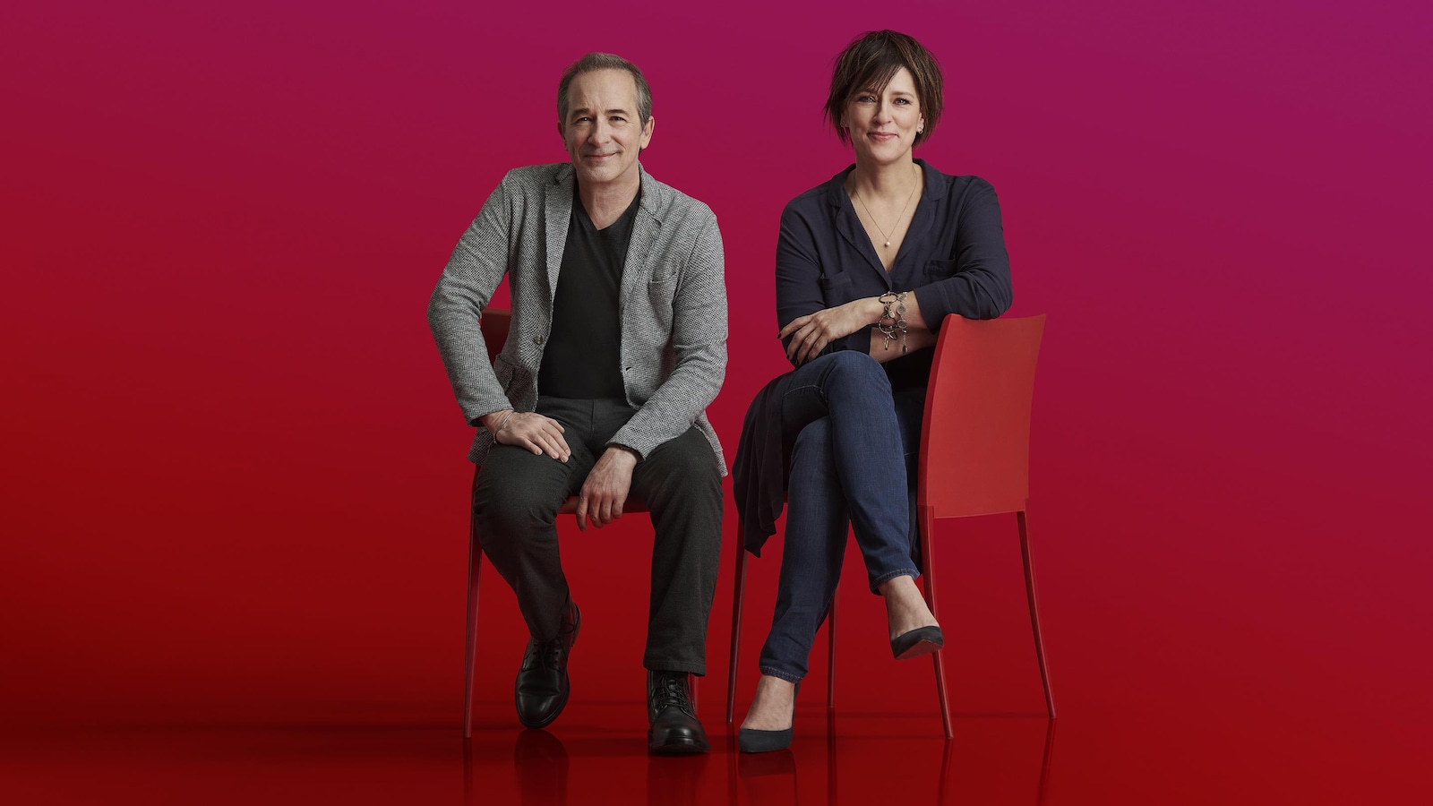 Le duo Denis Gagné et Johane Despins. Le duo Denis Gagné et Johane Despins.