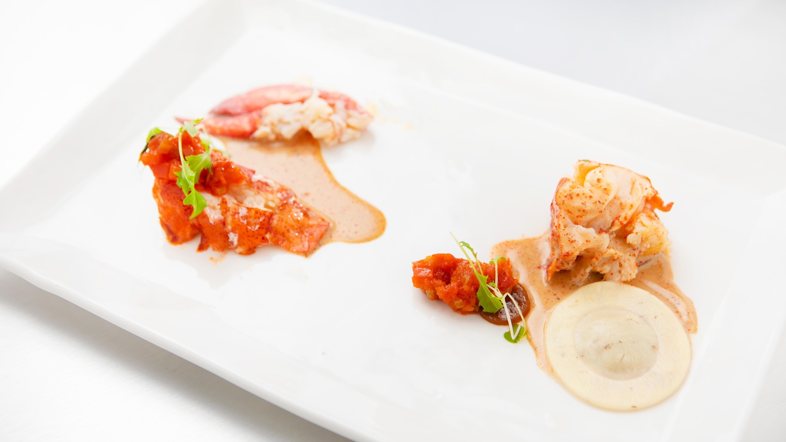Raviolis et homard Raviolis et homard