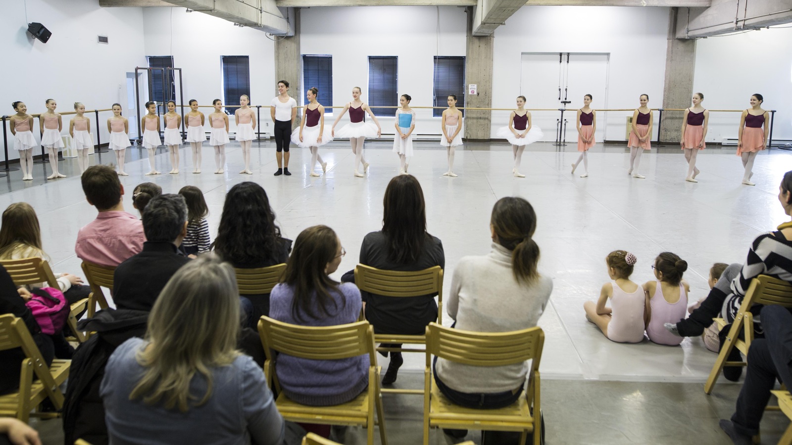 A l'École supérieur de ballet du Québec A l'École supérieur de ballet du Québec