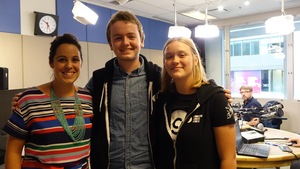 Marilou St-Onge (à gauche), Pierre-Olivier Bouchard (au centre) et Sandrine Faucroulle-Ménard (à droite).