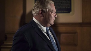 Le premier ministre Doug Ford. 
