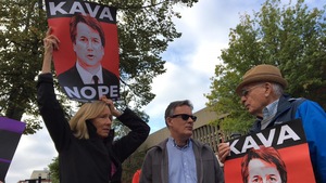 Manifestation contre la nomination du juge  juge Brett Kavanaugh à la Cour suprême des États-Unis.