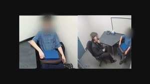 Capture d'écran d'un interrogatoire d'une présumée victime de l'ex-pasteur Claude Guillot