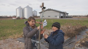 La ferme familiale Grégoire-Dorantes est située à Saint-Cyprien-de-Napierville, en Montérégie.