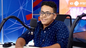 Saoud Messaoudi, ambassadeur et conseiller junior pour l'Association des Amputés de guerre, en entrevue au 15-18