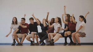 L'équipe Crescendo du collège Mont Saint-Louis.