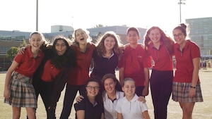 L'équipe Crescendo du collège Letendre.