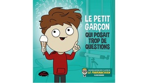 Page couverture du livre : Le petit garçon qui posait trop de questions.