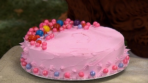Le gâteau rose