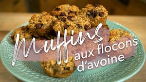 B-TV : Muffins aux flocons d'avoine