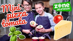 Mini pizza tomata