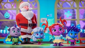 Les Super Mini Monstres aident le père Noël