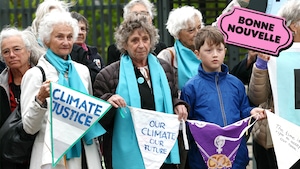 Une victoire climatique pour un groupe de femmes suisses
