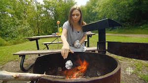 [ON bouffe] Muffins aux bleuets sur feu de camp