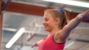 Rébéka Groulx, la passion de la gymnastique