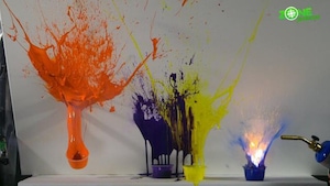 VPVX - Peinture explosive sur toile