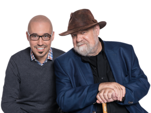 Jean-Philippe Pleau et Serge Bouchard