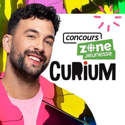 Concours Curium. Du 24 août au 25 septembre 2023. Émission Curium. Partenaire : Les publications BLD.