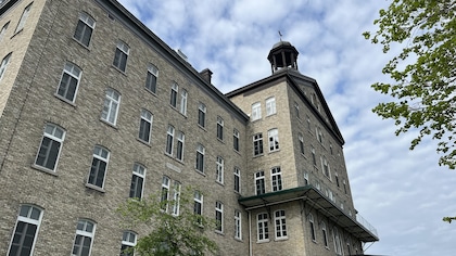 Le bâtiment historique de la résidence du Bon-Pasteur à Chicoutimi.