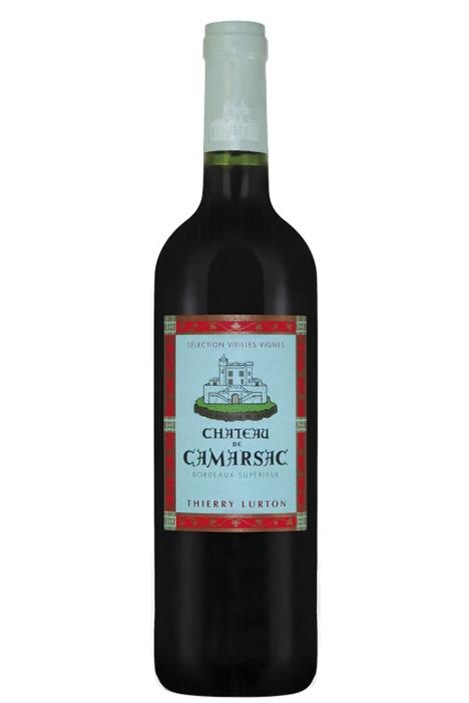 Une bouteille de vin rouge. Une bouteille de vin rouge.